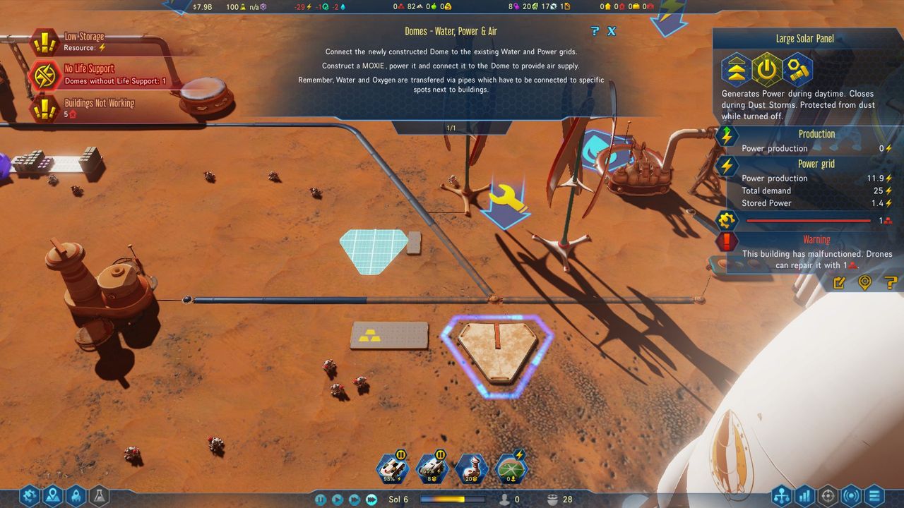 Surviving Mars 未プレイ 初心者向けに遊び方や攻略をわかりやすく解説 マイナーゲーム Com