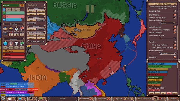 Ages of Conflict World War Simulator